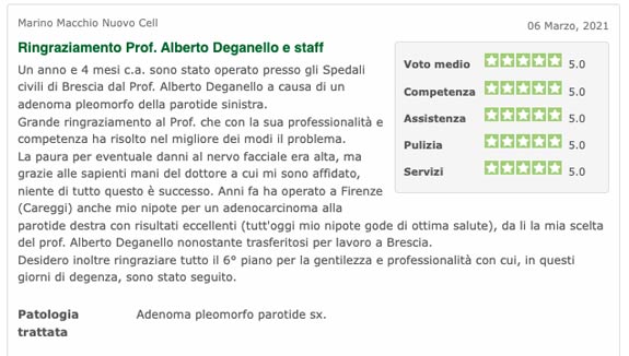 recensione Dott. Deganello